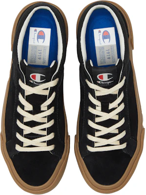 (W) Champion Heritage Suede Low ''Essentiels Noir'' U1CFCTW09U1 Lookbook (W) Champion Heritage Suede Low ''Essentiels Noir'' U1CFCTW09U1