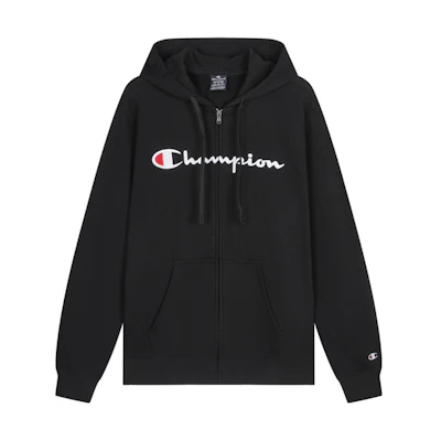 (Women) Champion Legacy SS24 Oversized Logo Embroidered Hoodie European Edition - U4ASWEM17