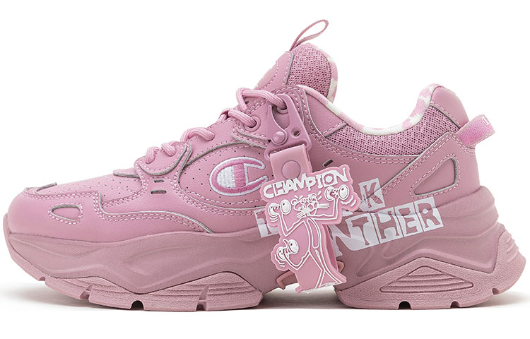 (W) Champion Pink Panther Low 'Embroidered Logo Pink'