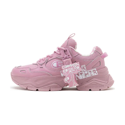 (W) Champion Pink Panther Low 'Embroidered Logo Pink'