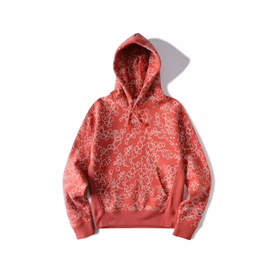 (Women) Champion Premium Classic Cuff Logo Hoodie Orange ( US Edition) WL757P-CHDAISS116N-ZTS