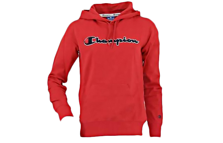 (Women) Champion Pullover Hoodie Red 111383-RS010
