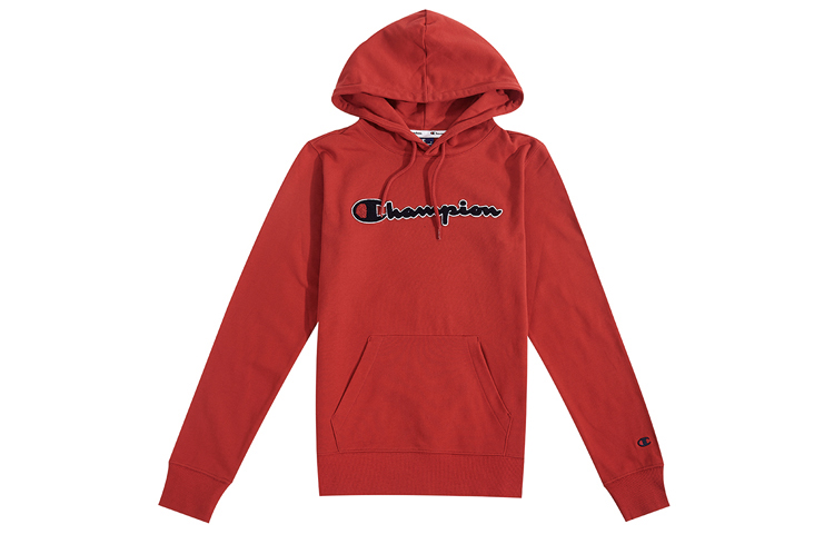 (Women) Champion Pullover Hoodie Red 111383RED