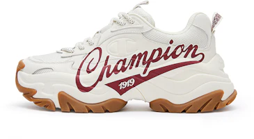 (Women) Champion Retro Low 'New Year Red' U4AFCCW11L3 (Women) Champion Retro Low 'New Year Red' U4AFCCW11L3