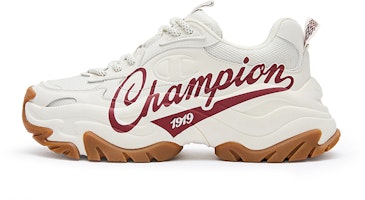 (Women) Champion Retro Low 'New Year Red' U4AFCCW11L3 (Women) Champion Retro Low 'New Year Red' U4AFCCW11L3
