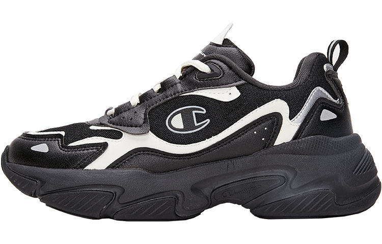 (Women) Champion Retro Sports 'Champ Ferry Black White' U2CFCCW02U1