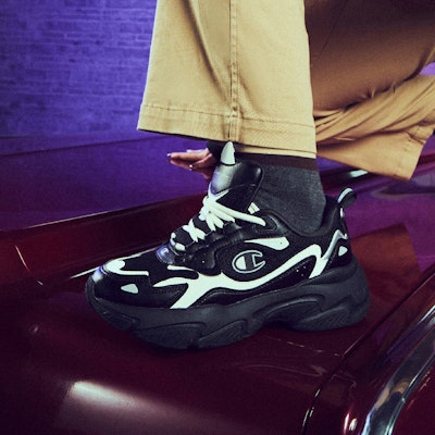 (W) 챔피언 레트로 '챔프 페리 블랙 화이트' U2CFCCW02U1 Sizing (W) 챔피언 레트로 '챔프 페리 블랙 화이트' U2CFCCW02U1