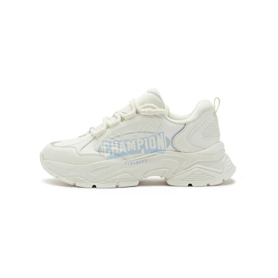 (W) Champion Retro Sports 'Color-Block Dad Shoe Low White Light Blue'