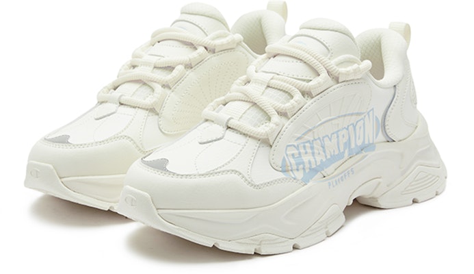 (Women) Champion Retro Sports 'Color-Block Dad Shoe Low White Light Blue' U3DFCCW05M2 Lookbook (Women) Champion Retro Sports 'Color-Block Dad Shoe Low White Light Blue' U3DFCCW05M2