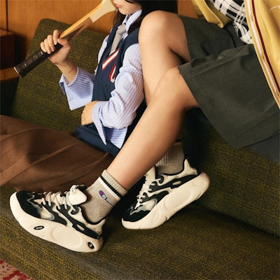 (Women) Champion Retro Sports 'Xiaolongbao' U3CFCCW02U3 Sizing (Women) Champion Retro Sports 'Xiaolongbao' U3CFCCW02U3