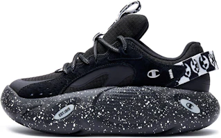 (Women) Champion Retro Sports Black 'Xiao Long Bao' U3CFCCW01U1 (Women) Champion Retro Sports Black 'Xiao Long Bao' U3CFCCW01U1