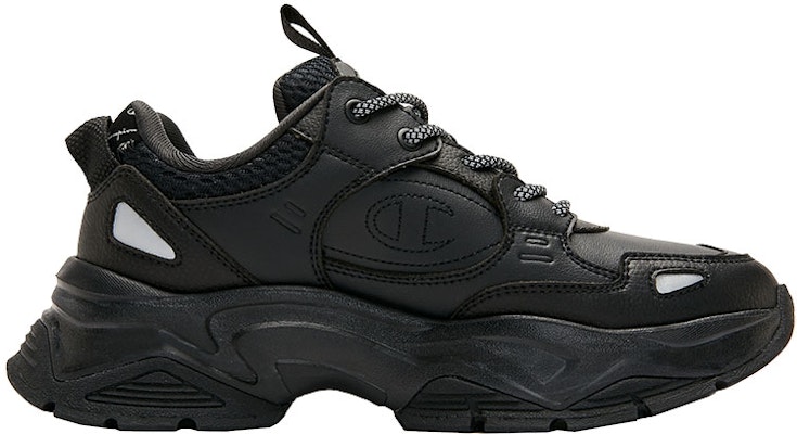 (Women) Champion Retro Sports Champ 19 'Mono Black' U2DFCCW03U1 Order (Women) Champion Retro Sports Champ 19 'Mono Black' U2DFCCW03U1