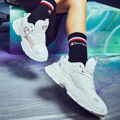 (Women) Champion Retro Sports Champ 19 Low 'Beige' U2CFCCW03D1 Details for (Women) Champion Retro Sports Champ 19 Low 'Beige' U2CFCCW03D1
