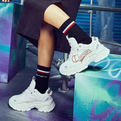 (W) Champion Retro Sports Champ 19 Low ''Beige'' - Baskets Beige Retro Sport Champion U2CFCCW03D1 Sizing (W) Champion Retro Sports Champ 19 Low ''Beige'' - Baskets Beige Retro Sport Champion U2CFCCW03D1