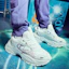 Sizing (W) 冠军 复古运动 19低帮 '紫色奶泡' U2CFCCW03R1