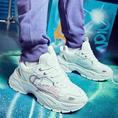 (Women) Champion Retro Sports Champ 19 Low 'Purple Milk Foam' U2CFCCW03R1 Sizing (Women) Champion Retro Sports Champ 19 Low 'Purple Milk Foam' U2CFCCW03R1