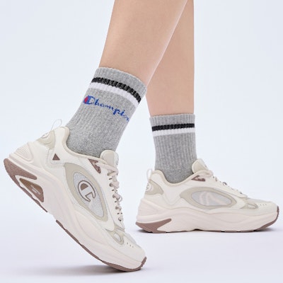 (Women) Champion Retro Sports Champ 2000 'White Oatmeal' U3BFCCW06D1 Details for (Women) Champion Retro Sports Champ 2000 'White Oatmeal' U3BFCCW06D1