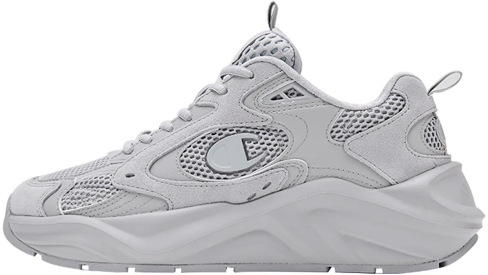 (W) Champion Retro Sports Champ Breaker ''Grijze Low-Top met Mini Logo'' U2BFCCW07P1 Buy (W) Champion Retro Sports Champ Breaker ''Grijze Low-Top met Mini Logo'' U2BFCCW07P1