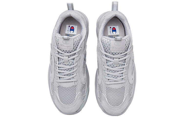 Lookbook (W) Champion Retro Sports Champ Breaker ''Grijze Low-Top met Mini Logo'' U2BFCCW07P1
