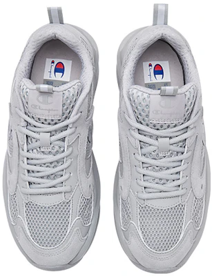 (W) Champion Retro Sports Champ Breaker ''Grijze Low-Top met Mini Logo'' U2BFCCW07P1 Lookbook (W) Champion Retro Sports Champ Breaker ''Grijze Low-Top met Mini Logo'' U2BFCCW07P1
