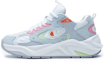 (Women) Champion Retro Sports Champ Breaker 'Light Blue Colorblock' U1DFCCW02M1 (Women) Champion Retro Sports Champ Breaker 'Light Blue Colorblock' U1DFCCW02M1