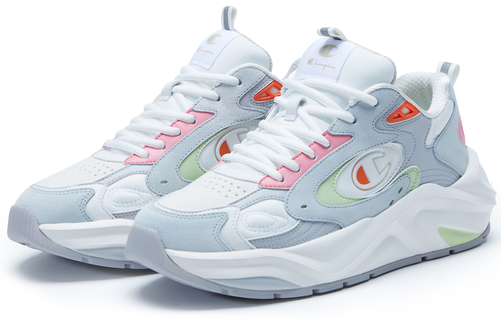Order (Women) Champion Retro Sports Champ Breaker 'Light Blue Colorblock' U1DFCCW02M1