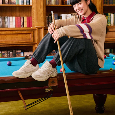 (W) Champion Retro Sports Low ''Braun Retro Farbblock'' U3CFCCW06S3 1