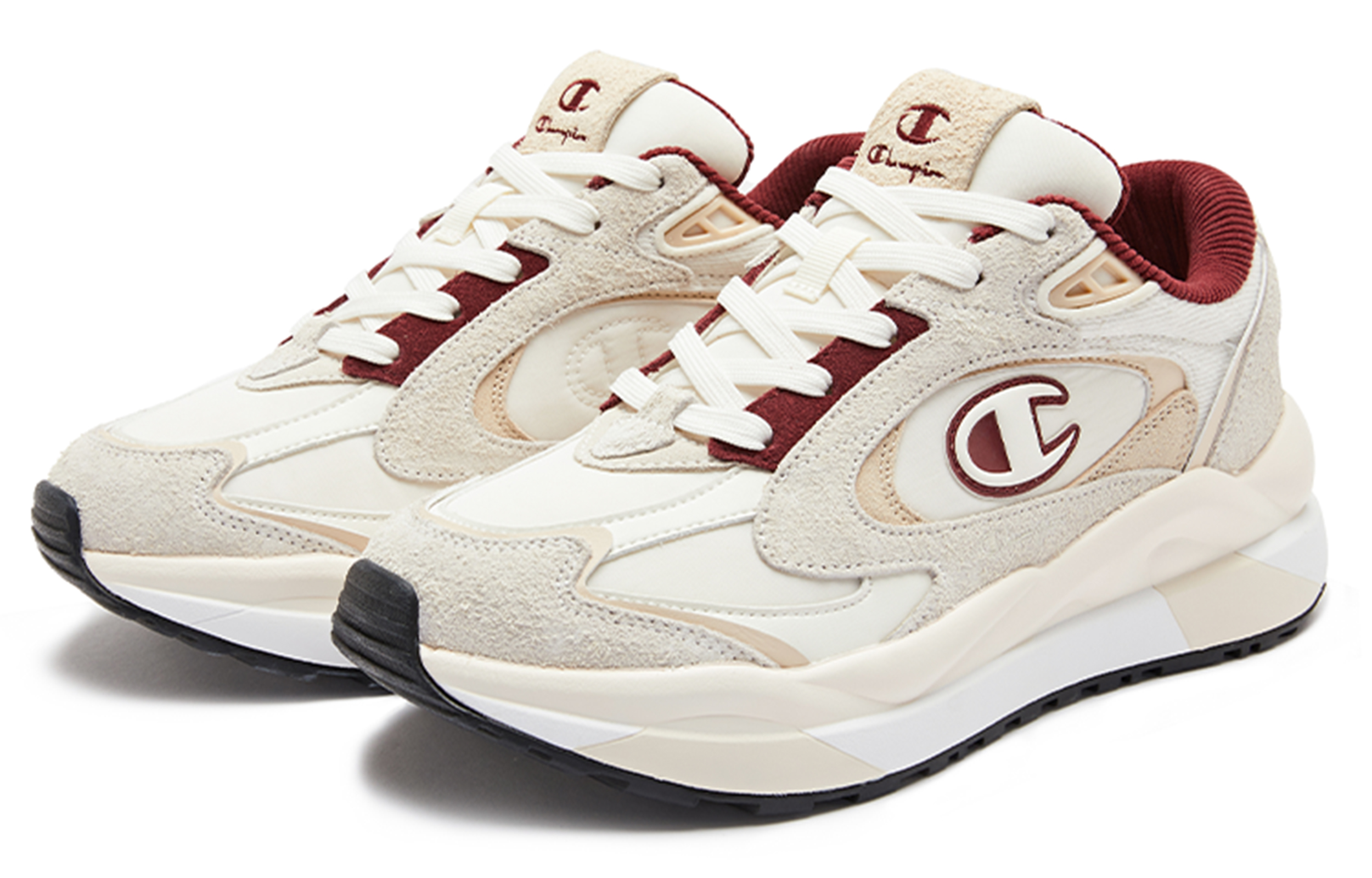 Lookbook (W) Champion Retro Sports Low ''Rosso Intenso'' U3DFCCW08L8