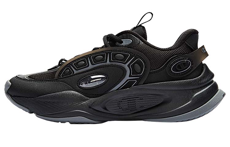 (Women) Champion Retro Sports Low 'Futuristic Black' U3CFCCW04U1