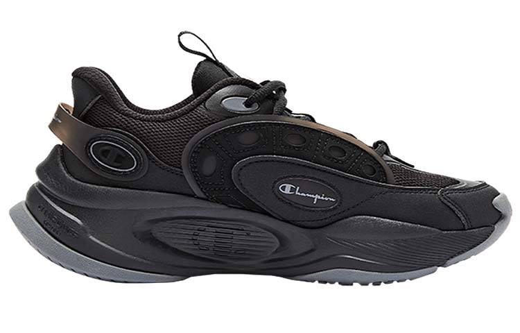 Order (W) Champion Retro Sports Low ''Futuristisch Zwart'' U3CFCCW04U1