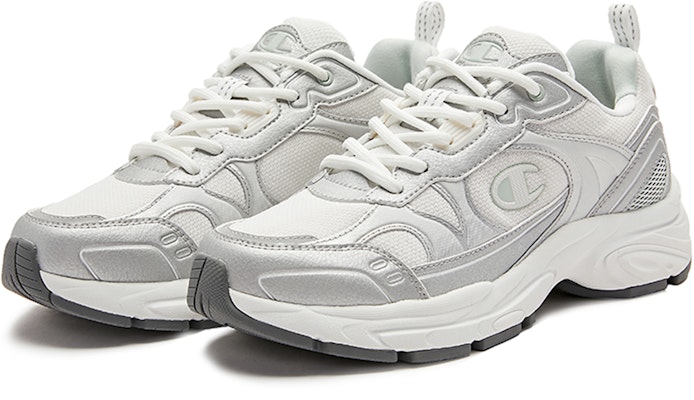 (W) チャンピオン レトロ スポーツ ロー "シルバー/レインミストグレー" U3CFCRW04B1 Lookbook (W) チャンピオン レトロ スポーツ ロー "シルバー/レインミストグレー" U3CFCRW04B1