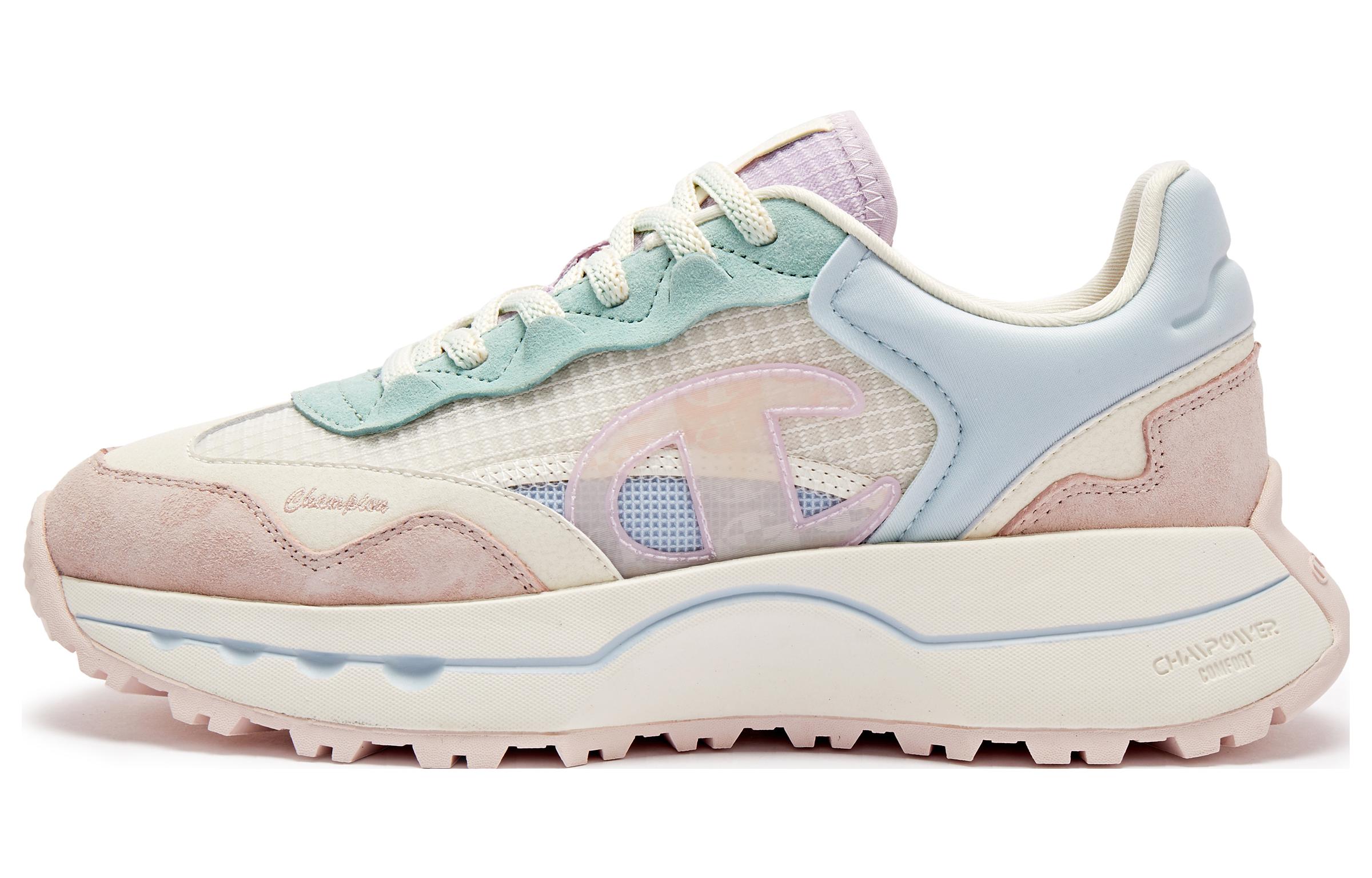 (Women) Champion Retro Sports LuxRunner 1 'Simplified Retro Comfort Versatile Low-Top Pink' U3CFCRW02K2