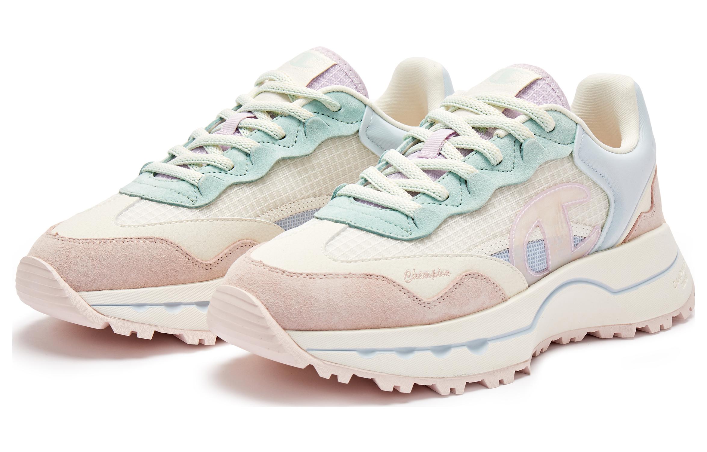 Lookbook (W) Champion Retro Sports LuxRunner 1 ''Comfort Versatile Bassa Rosa Retro Semplificato'' U3CFCRW02K2