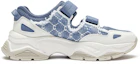 Order (W) Sandale Sport Rétro Champion ''Bleu Maquereau/Blanc Lait'' U3CFCSW04M1