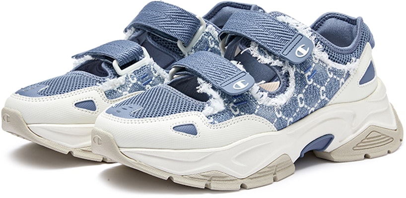 (Women) Champion Retro Sports Sandal 'Mackerel Blue/Milk White' U3CFCSW04M1 Lookbook (Women) Champion Retro Sports Sandal 'Mackerel Blue/Milk White' U3CFCSW04M1