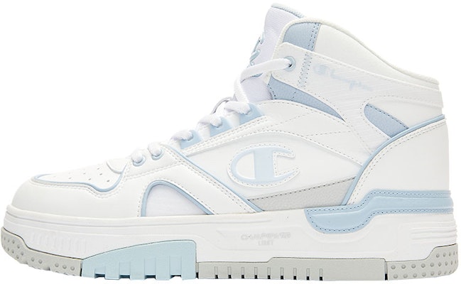 (W) Champion RetroBasket 19 'Sepatu Kets Tinggi Retro Basket Putih Biru' U3AFCBW02M2 Buy (W) Champion RetroBasket 19 'Sepatu Kets Tinggi Retro Basket Putih Biru' U3AFCBW02M2