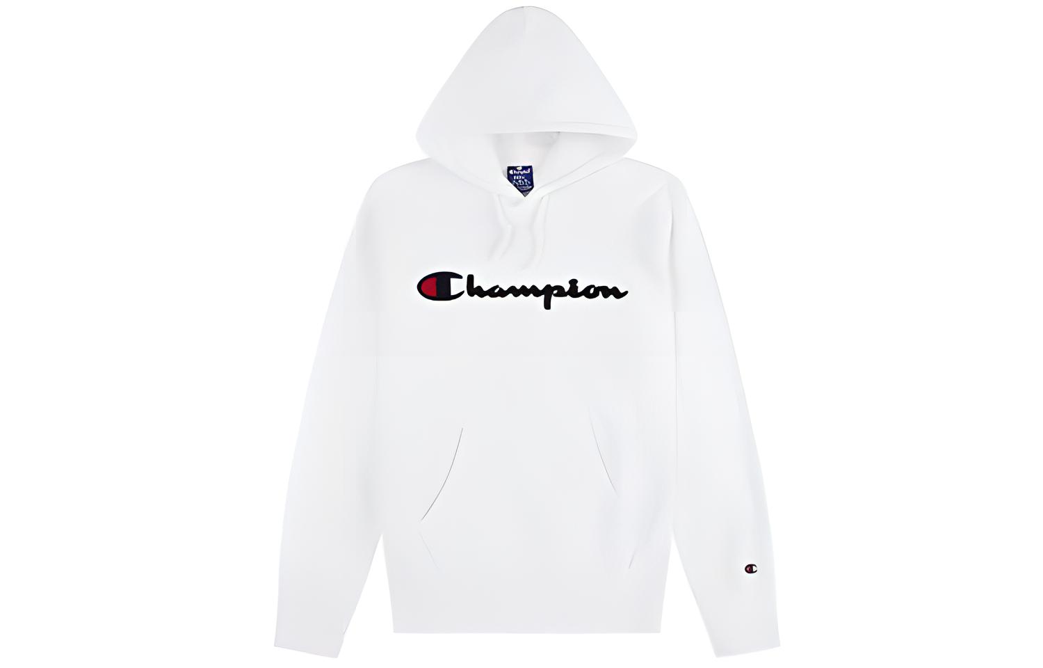 (Women) Champion Rochester Hoodie European Edition White Pullover 111383-WW001