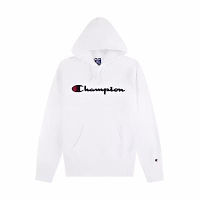 (Women) Champion Rochester Hoodie European Edition White Pullover 111383-WW001