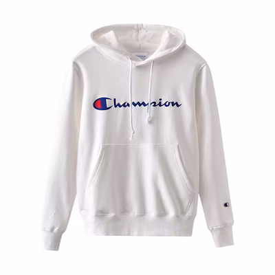 (Women) Champion Script Logo Print Sweatshirt Japan Edition White (Womens) C3-Q102-C010