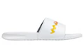 Order (Women) Champion Script Logo Split Slide 'White Multi' CM100384W