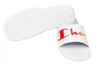 Shop (Women) Champion Script Logo Split Slide 'White Multi' CM100384W
