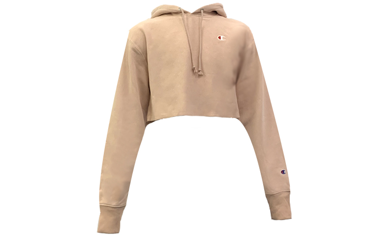 (Women) Champion Short Logo Hoodie Dusty Pink (US Edition) WL659-549302-5BF