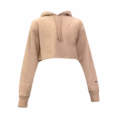 (Women) Champion Short Logo Hoodie Dusty Pink (US Edition) WL659-549302-5BF