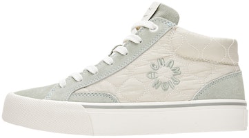 (Women) Champion Skate Classic 1.0 Mid 'Embroidered Logo - Beige Green' U2DFCTW02N1 (Women) Champion Skate Classic 1.0 Mid 'Embroidered Logo - Beige Green' U2DFCTW02N1