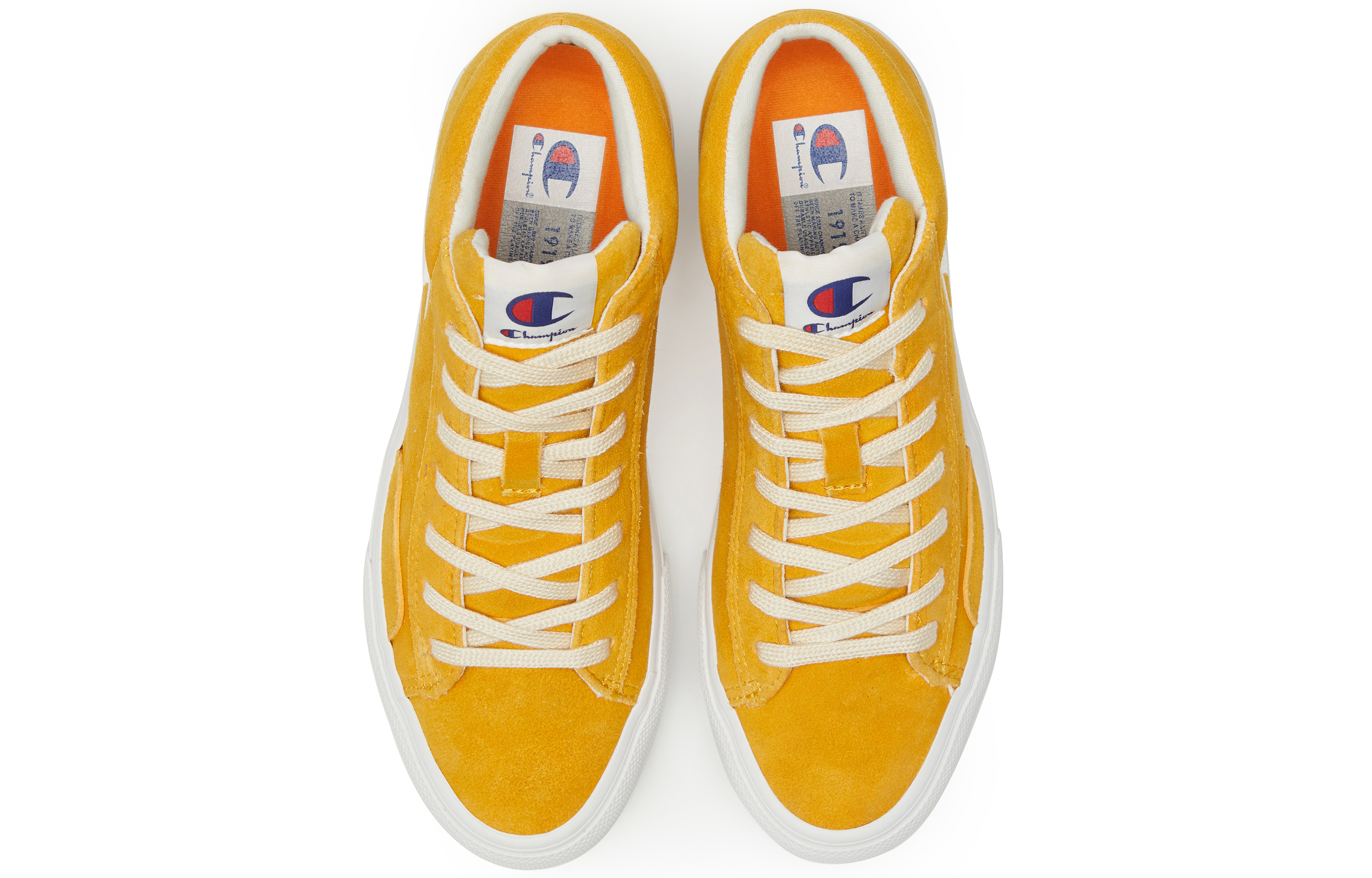Lookbook Champion基本款系列 Skate Classic 高筒 高品質舒適休閒滑板鞋 女款 黃色