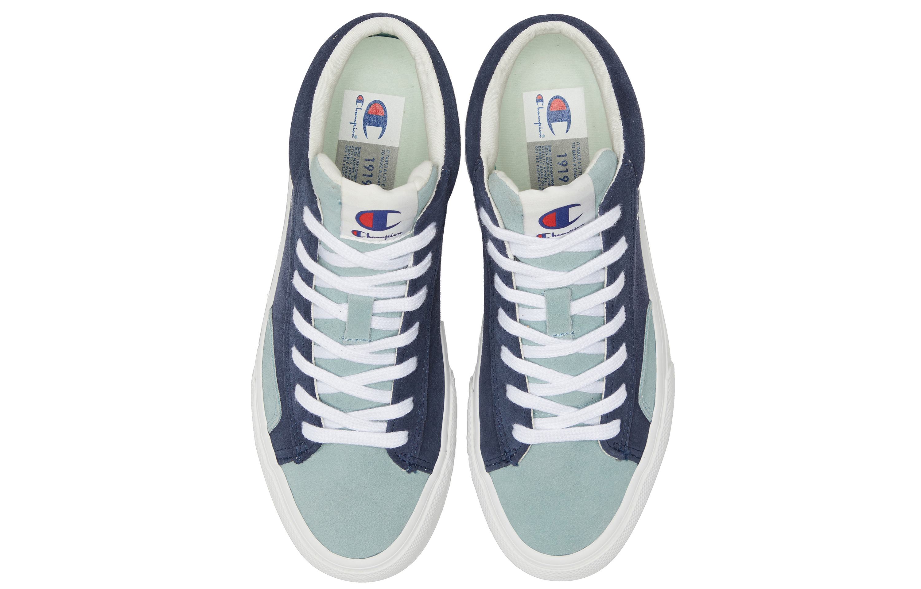 Lookbook (Women) Champion Skate Classic Mid 'Essentials Blue' U1CFCTW05M3