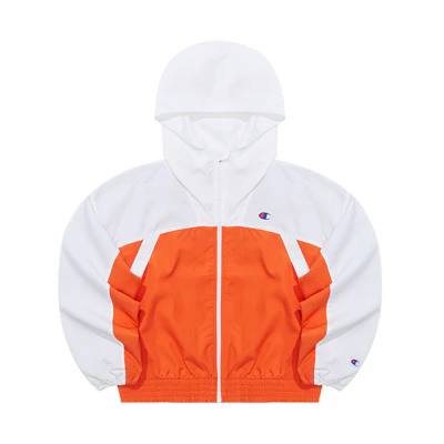 (Women) Champion SS22 Embroidered Small "C" Colorblock Zip Jacket - Japan Edition CW-VSC01