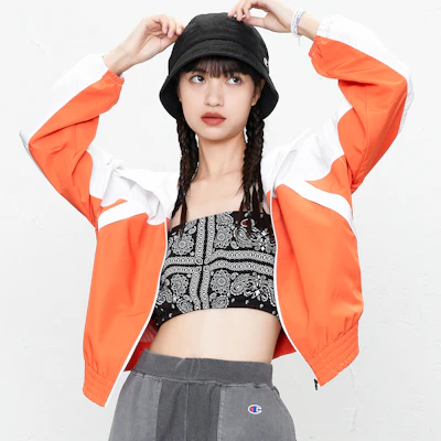 (W) Champion SS22 刺繡小"C"拼色拉鍊外套 - 日本限定款 CW-VSC01 Details for (W) Champion SS22 刺繡小"C"拼色拉鍊外套 - 日本限定款 CW-VSC01