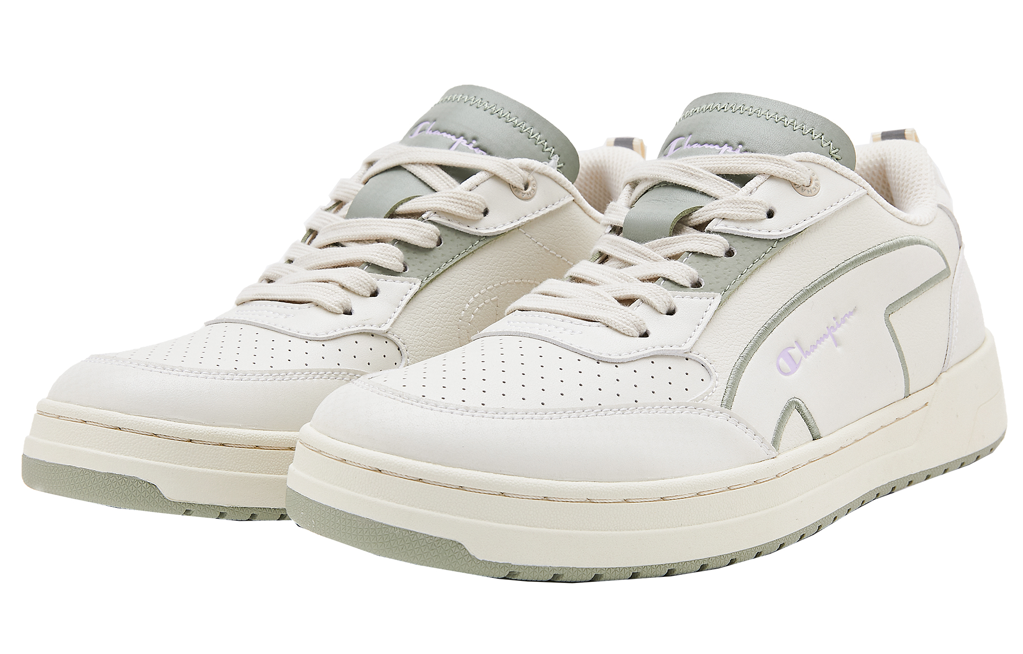 (W) Champion Street Arcade 1 Low 'White Grey Green' 圖 2