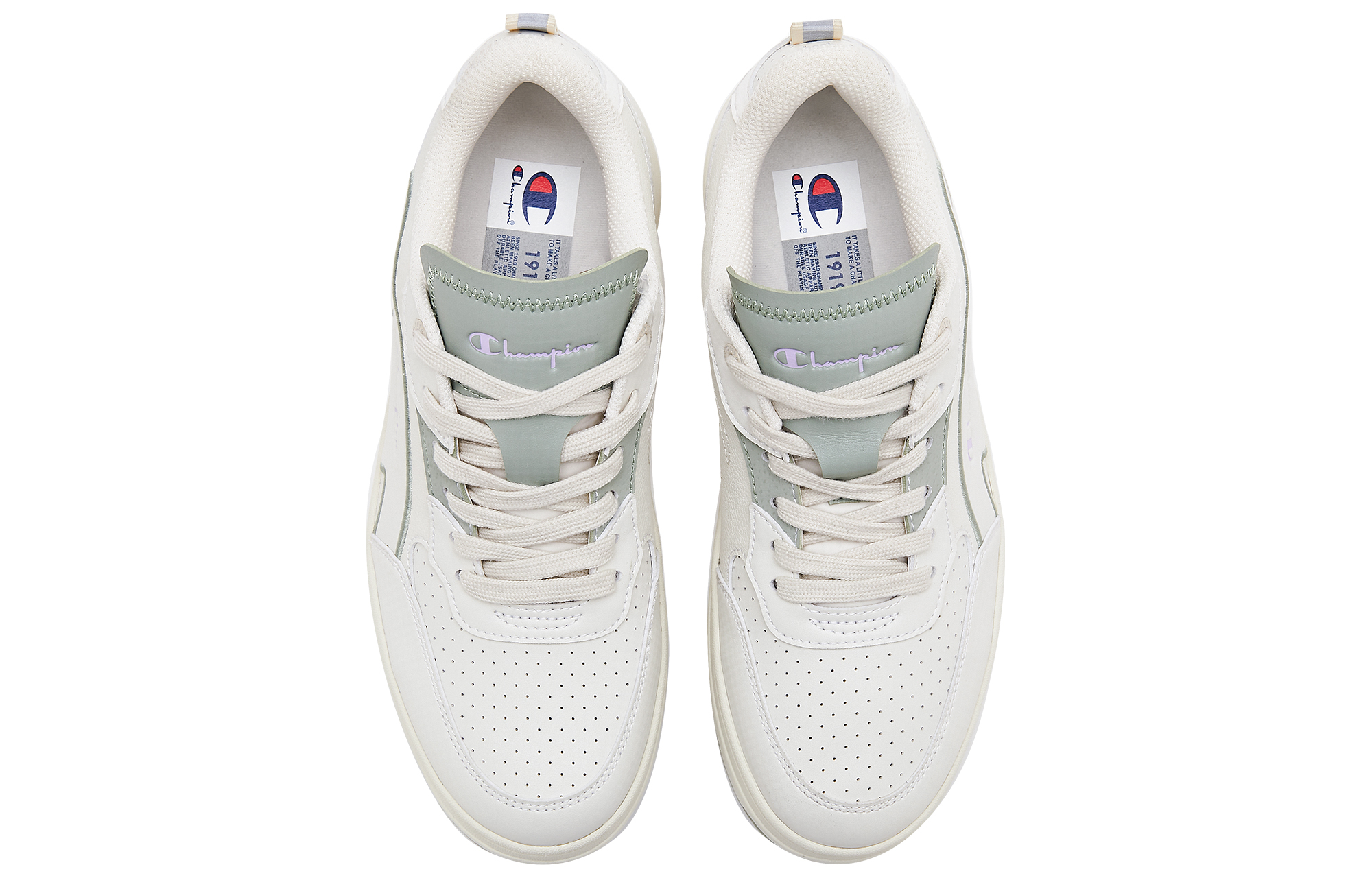 (W) Champion Street Arcade 1 Low 'White Grey Green' 圖 3